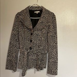 Leopard print jacket